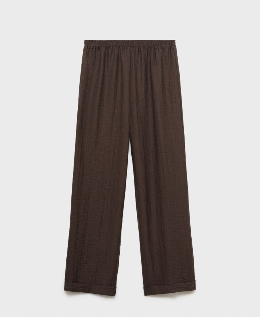 Женские брюки из лиоцелла с эластичным поясом MANGO, Chocolate
Женские брюки из лиоцелла с эластичным поясом MANGO, Chocolate