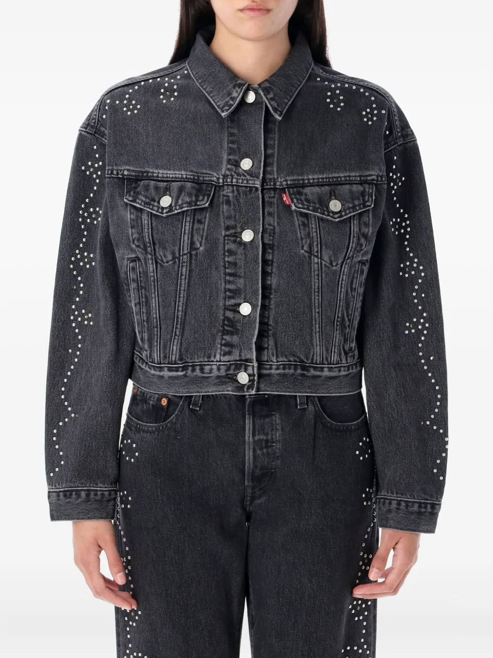 Джинсовая куртка 90's Trucker Studs Levi's, черный
Джинсовая куртка 90's Trucker Studs Levi's, черный