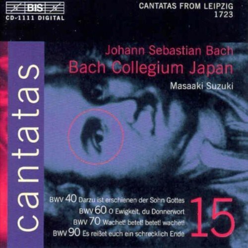 CD диск Bach / Nonosh*ta / Blaze / Turk / Urano / Suzuki: Cantatas 15
CD диск Bach / Nonosh*ta / Blaze / Turk / Urano / Suzuki: Cantatas 15