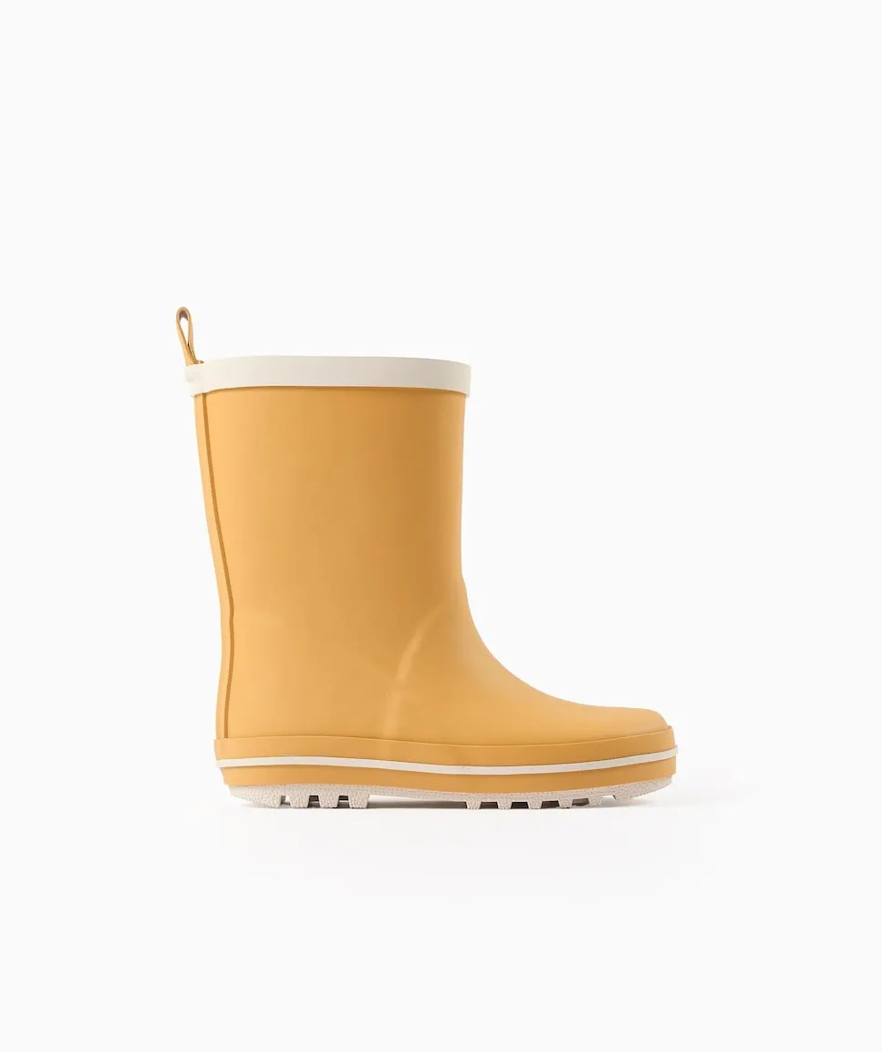 Детские резиновые сапоги с контрастной полоской Zippy, желтый
Детские резиновые сапоги с контрастной полоской Zippy, желтый