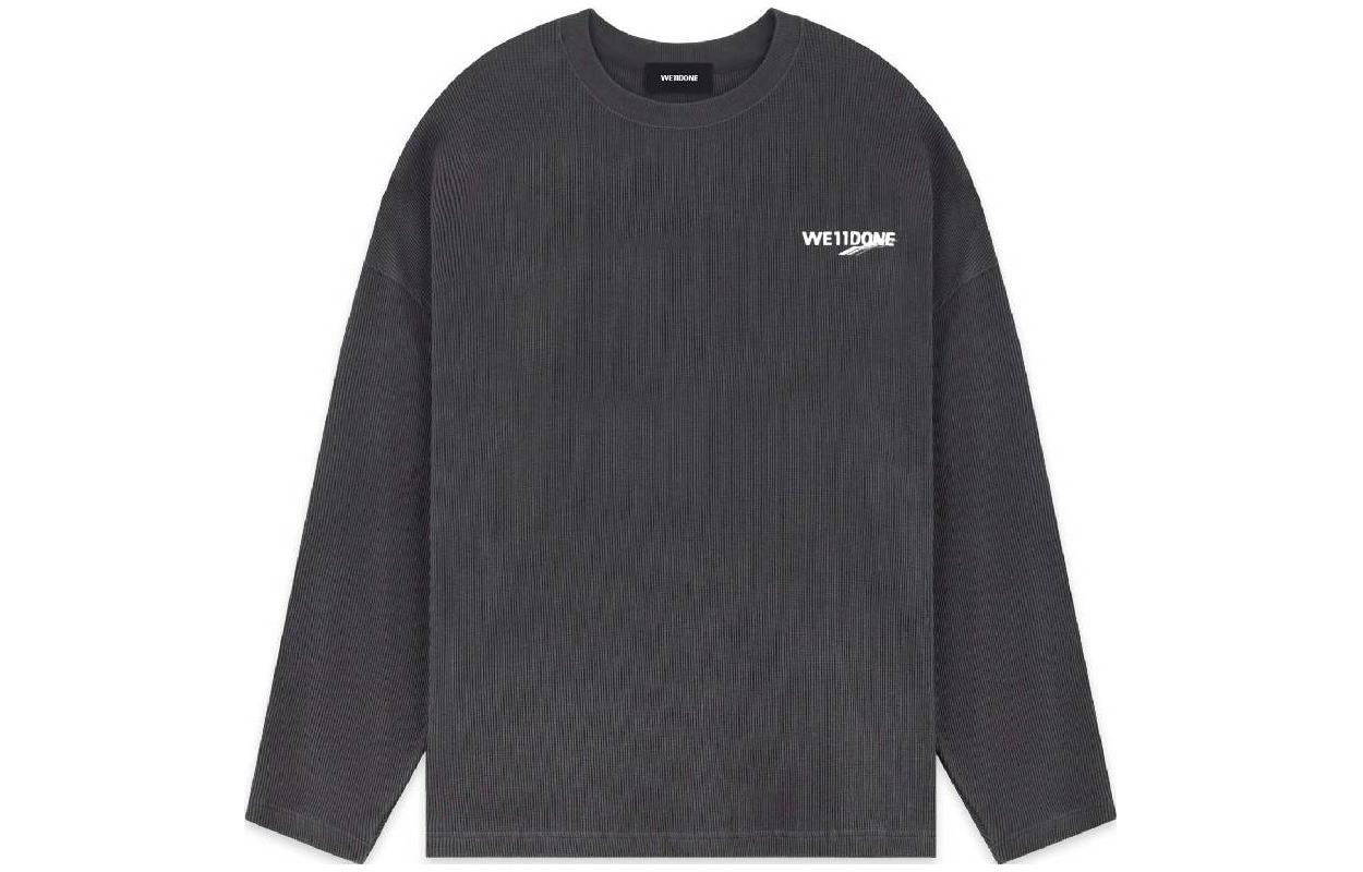 Футболка унисекс антрацитово-серая WE11DONE
Футболка унисекс антрацитово-серая WE11DONE