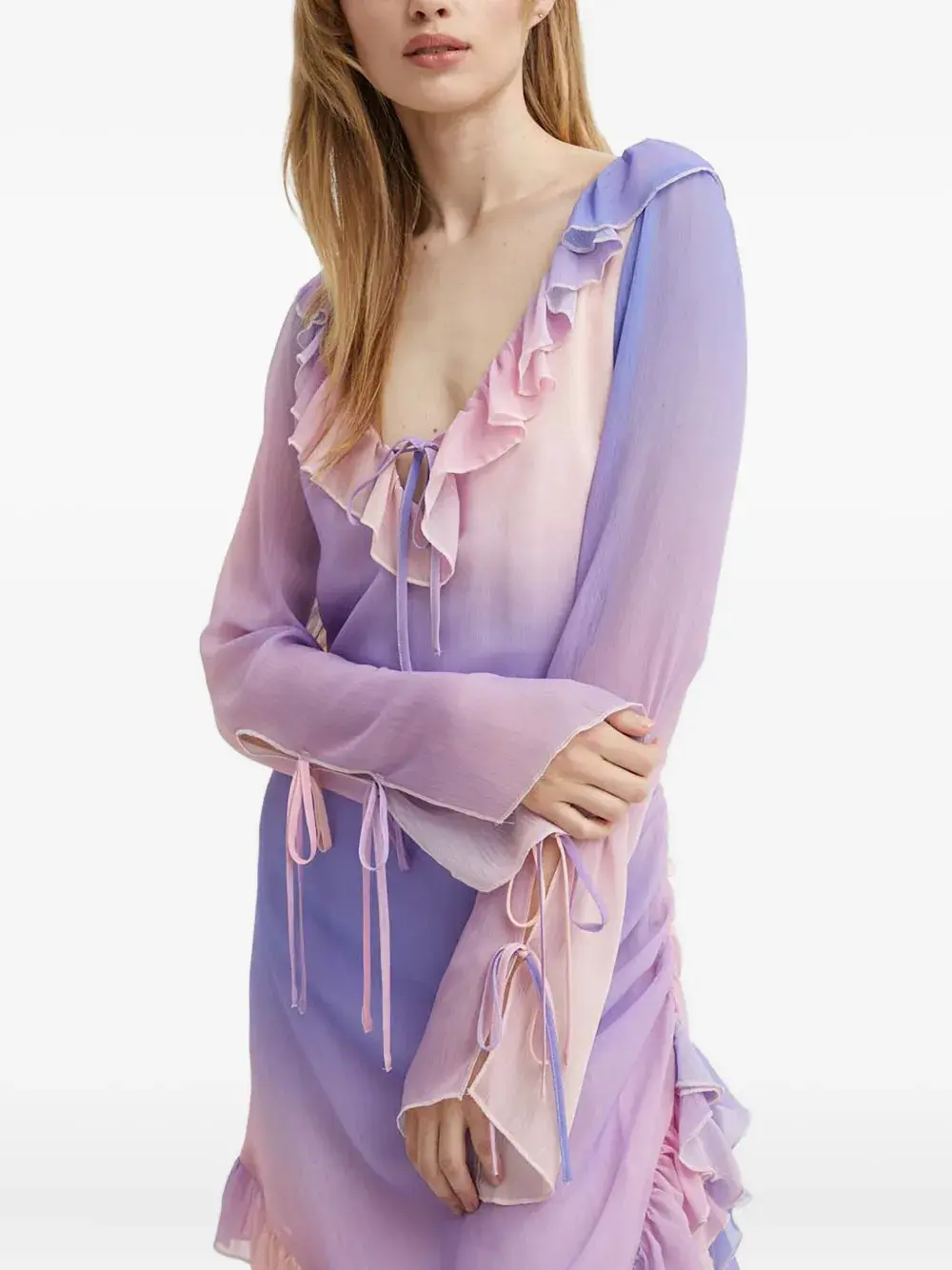 Платье с оборками Résumé, фиолетовый
Платье с оборками Résumé, фиолетовый