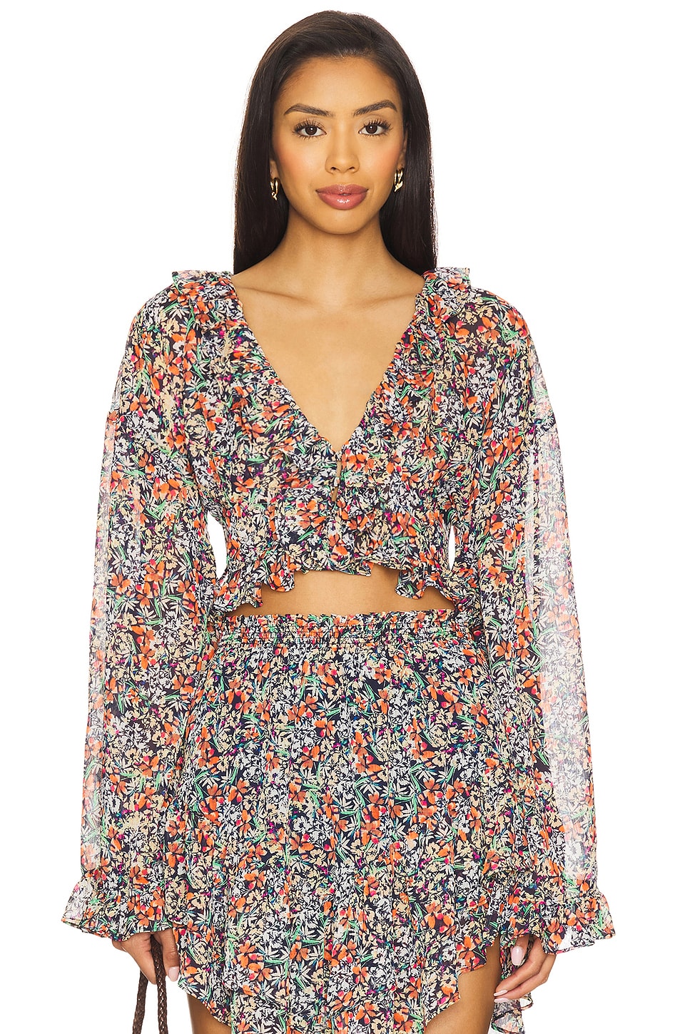 Верх Clinton от Afrm, navy ditsy
Верх Clinton от Afrm, navy ditsy