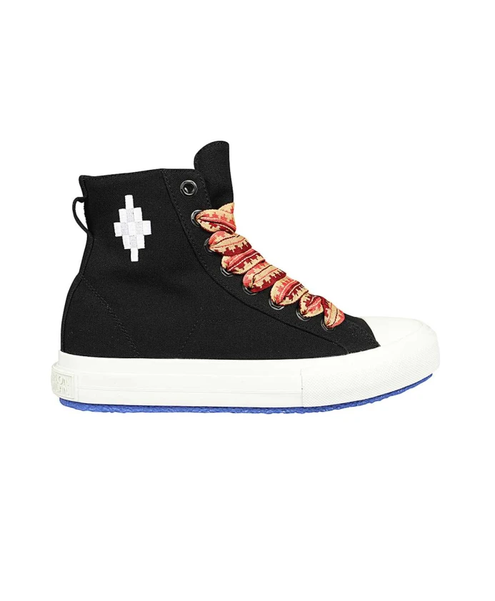 Высокие кеды из хлопка с закругленным носком. Marcelo Burlon, черный
Высокие кеды из хлопка с закругленным носком. Marcelo Burlon, черный