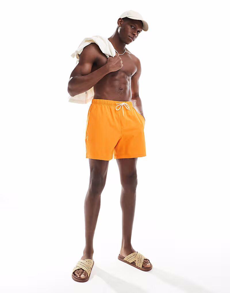 Плавки-шорты Hollister оранжевого цвета
Плавки-шорты Hollister оранжевого цвета