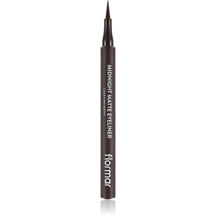 Подводка для глаз Midnight Matte Eyeliner в коричневом цвете — матовый эффект, 1 мл Flormar
Подводка для глаз Midnight Matte Eyeliner в коричневом цвете — матовый эффект, 1 мл Flormar