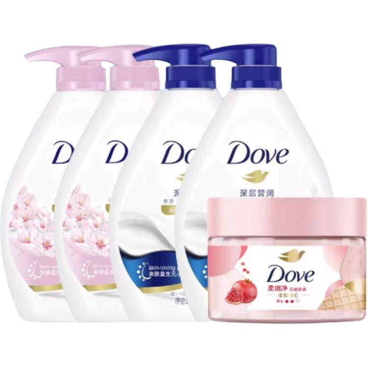 Набор гелей для душа глубокого очищения с увлажняющим эффектом 730g+280g Dove
Набор гелей для душа глубокого очищения с увлажняющим эффектом 730g+280g Dove