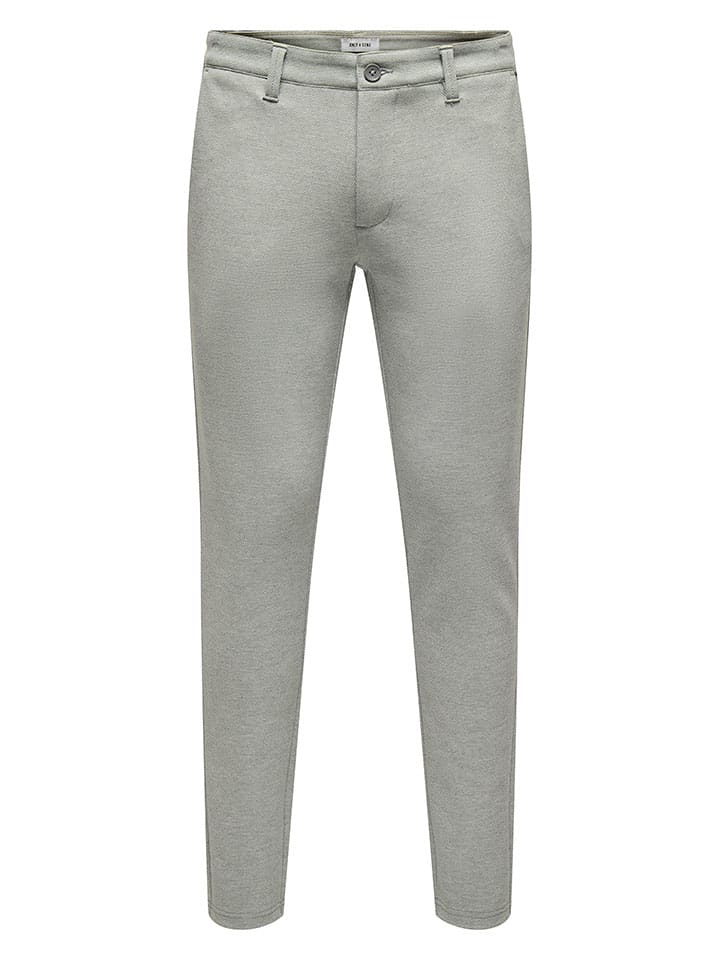 Тканевые брюки ONLY & SONS, серый
Тканевые брюки ONLY & SONS, серый