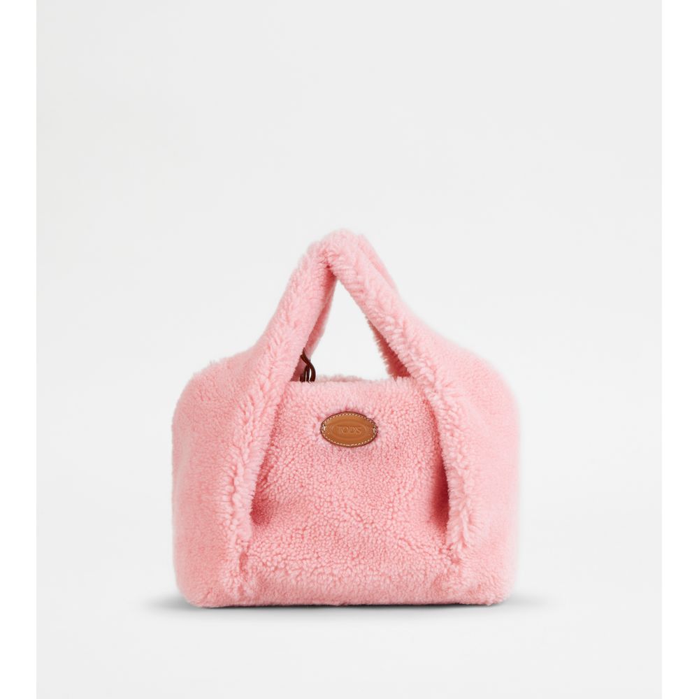 Сумка-шоппер Tod's Shirt из овчины Mini, розовый
Сумка-шоппер Tod's Shirt из овчины Mini, розовый