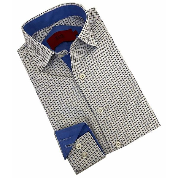 Мальчиковая рубашка slim fit в клетку Elie Balleh, Blue White
Мальчиковая рубашка slim fit в клетку Elie Balleh, Blue White