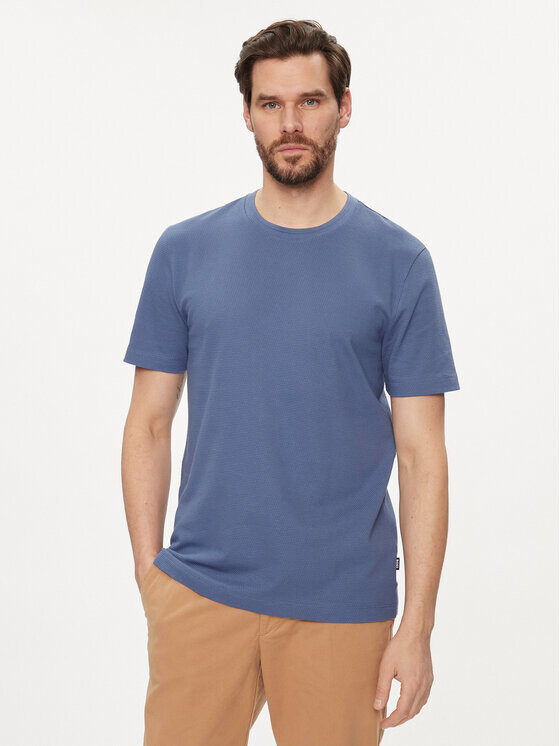 Футболка стандартного кроя Boss, синий
Футболка стандартного кроя Boss, синий