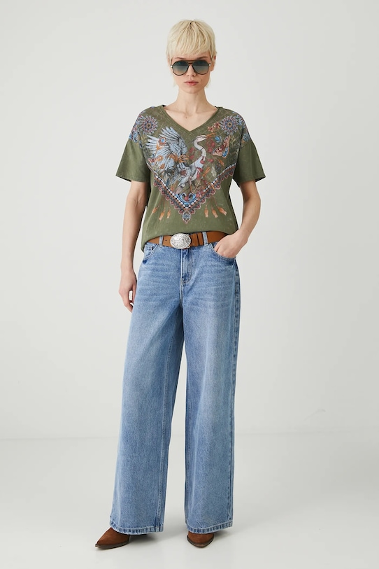 Хлопковая футболка Medicine, зеленый
Хлопковая футболка Medicine, зеленый