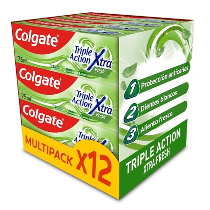 Зубная паста Triple Action Xtra Fresh 75 мл Colgate
Зубная паста Triple Action Xtra Fresh 75 мл Colgate
