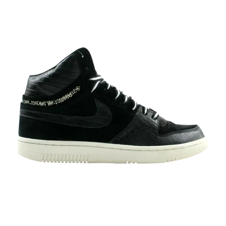 Кроссовки Nike Court Force Hi 'Stussy', черный
Кроссовки Nike Court Force Hi 'Stussy', черный