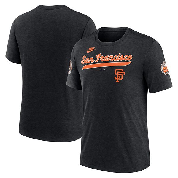 Мужская футболка heather black san francisco giants cooperstown collection eras tri-blend Nike
Мужская футболка heather black san francisco giants cooperstown collection eras tri-blend Nike