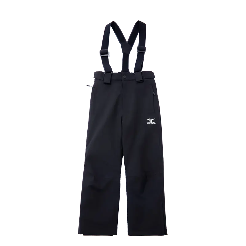 Детские лыжные штаны Mizuno, черные 
Детские лыжные штаны Mizuno, черные