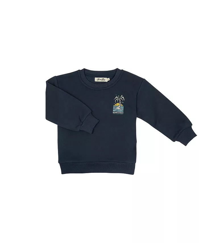 Толстовка Boys On a Beach Crewneck BinkyBro, синий
Толстовка Boys On a Beach Crewneck BinkyBro, синий