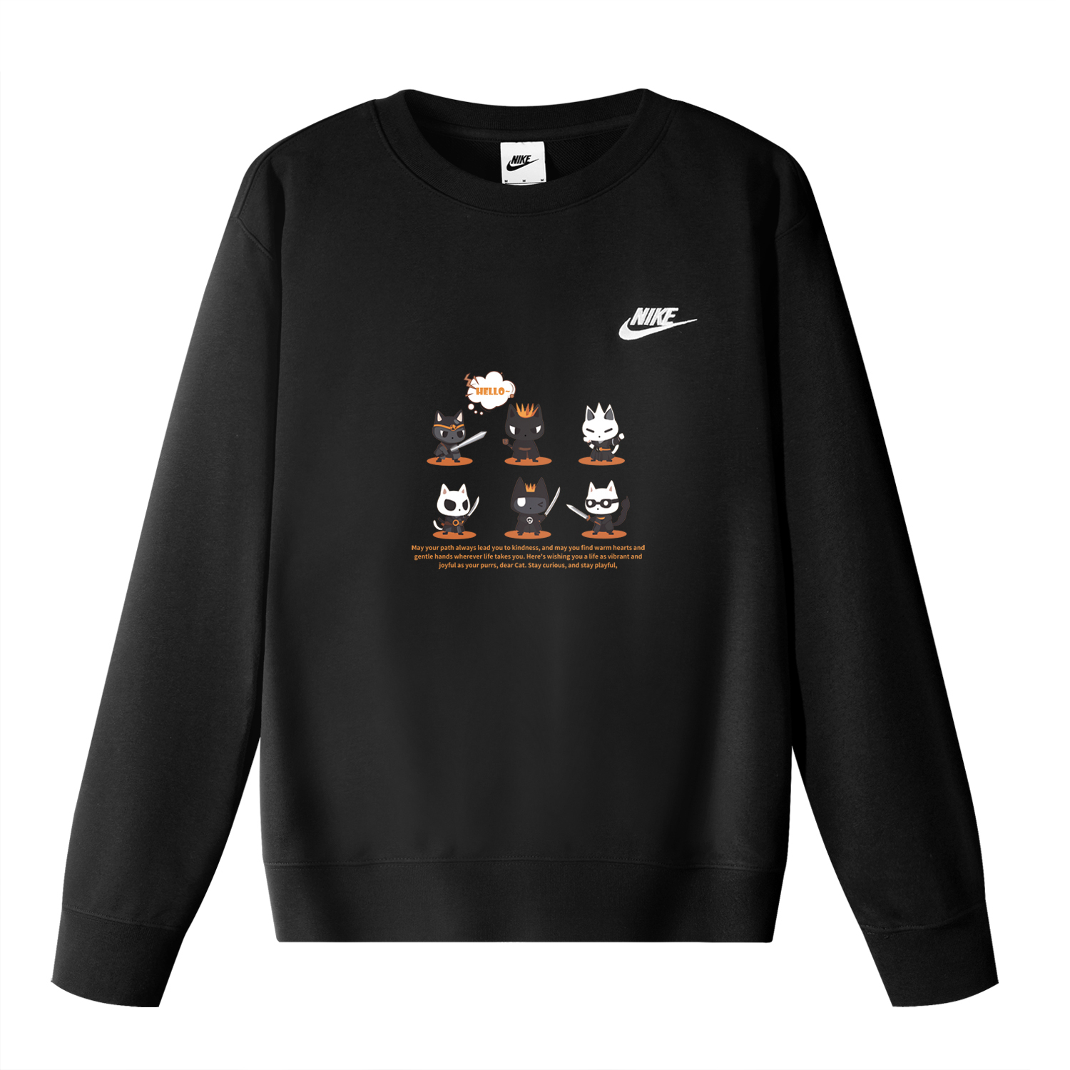 Nike Свитшот унисекс черный
Nike Свитшот унисекс черный