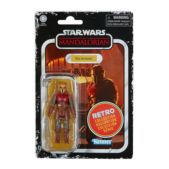 Hasbro, Star Wars Retro Collection, коллекционная фигурка, Man The Armorer, 10 см
Hasbro, Star Wars Retro Collection, коллекционная фигурка, Man The Armorer, 10 см
