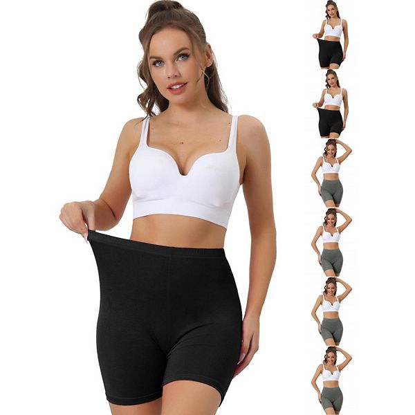 7 пар женских трусов-шорт mid-thigh boxer с полным покрытием Inspire Chic, Dark Gray Black
7 пар женских трусов-шорт mid-thigh boxer с полным покрытием Inspire Chic, Dark Gray Black