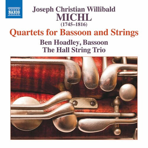 CD диск Michl / Hoadley / Hall String Trio: Quartets for Bassoon & Strings
CD диск Michl / Hoadley / Hall String Trio: Quartets for Bassoon & Strings