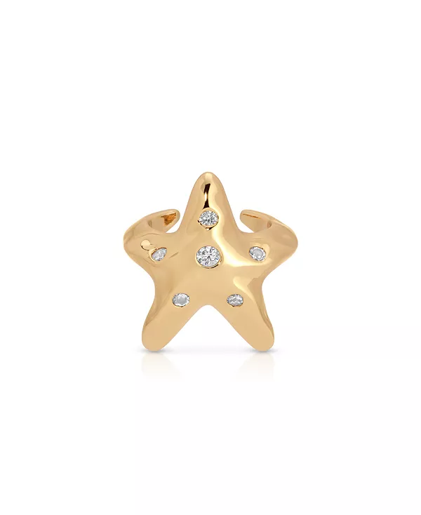 Роскошные серьги-каффы Starfish Ettika, gold
Роскошные серьги-каффы Starfish Ettika, gold