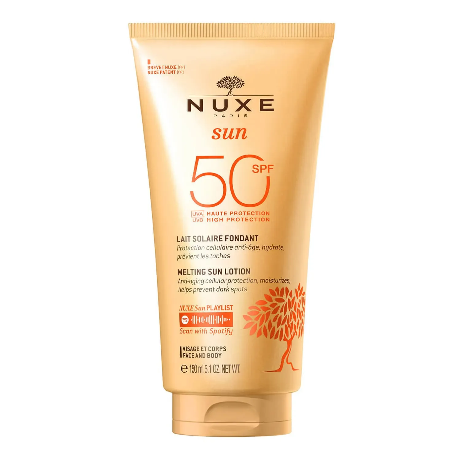 Sun SPF 50 Тающий лосьон с высокой защитой 150 мл Nuxe
Sun SPF 50 Тающий лосьон с высокой защитой 150 мл Nuxe