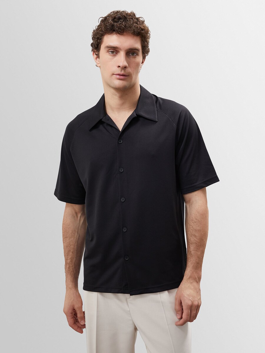 Удобная рубашка на пуговицах Antioch, черный
Удобная рубашка на пуговицах Antioch, черный