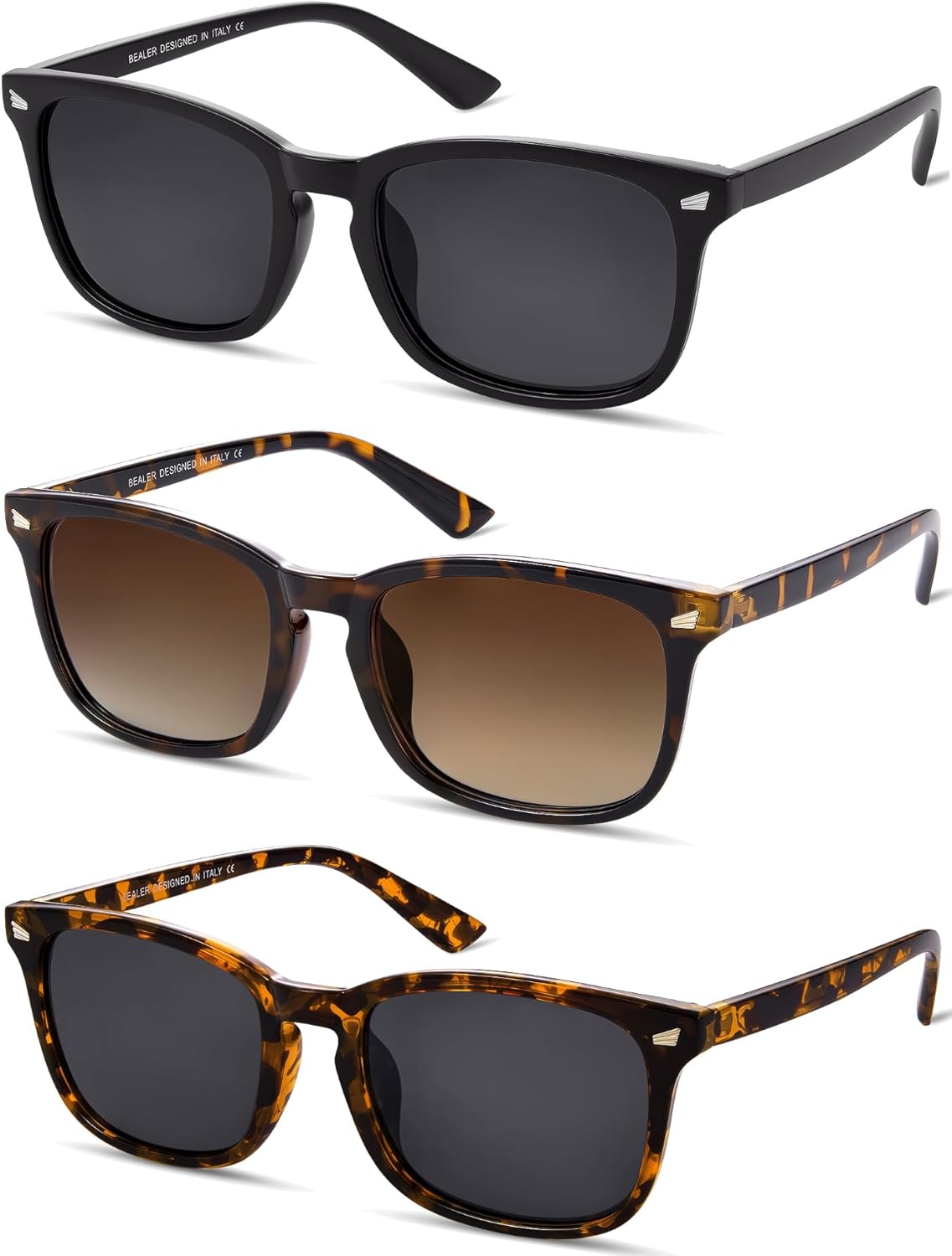 Женские поляризованные солнцезащитные очки BEALER, модные прямоугольные солнцезащитные очки в классическом ретро-стиле с защитой от УФ-излучения UV400, A4 Matte Black+brown Tortoise+orange Tortoise
Женские поляризованные солнцезащитные очки BEALER, модные прямоугольные солнцезащитные очки в классическом ретро-стиле с защитой от УФ-излучения UV400, A4 Matte Black+brown Tortoise+orange Tortoise