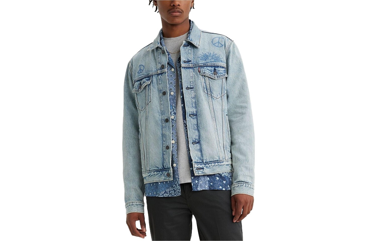 Мужская джинсовая куртка Levi's levi’s, цвет Light Blue, Синий, Мужская джинсовая куртка Levi's levi’s, цвет Light Blue
Мужская джинсовая куртка Levi's levi’s, цвет Light Blue, Синий, Мужская джинсовая куртка Levi's levi’s, цвет Light Blue