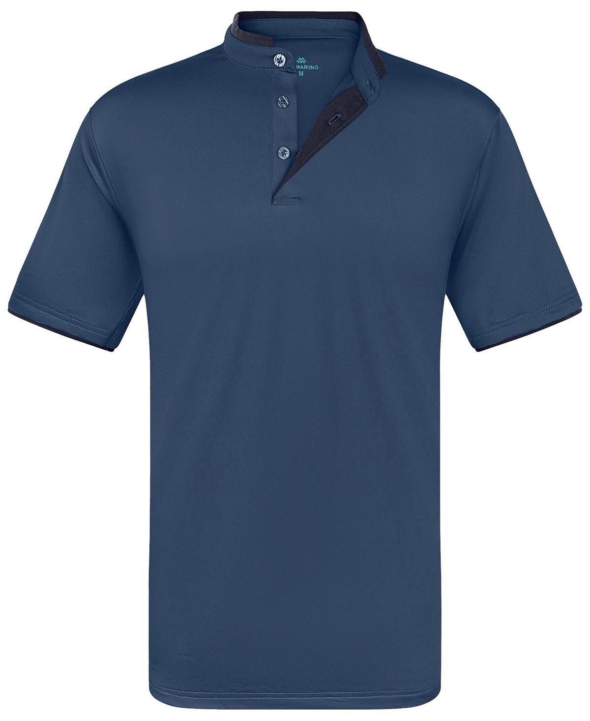 Мужская рубашка-поло на пуговицах с коротким рукавом и контрастной окантовкой Mio Marino
Мужская рубашка-поло на пуговицах с коротким рукавом и контрастной окантовкой Mio Marino
