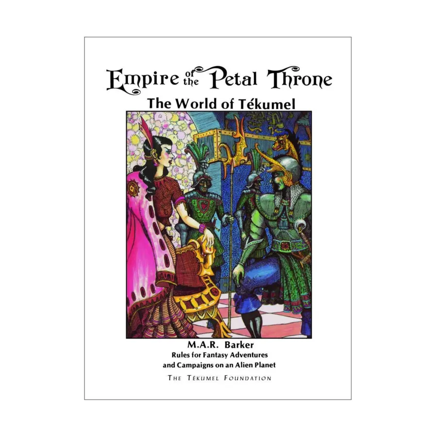 Empire of the Petal Throne (POD, Black & White), Empire of the Petal Throne (The Tekumel Foundation), твердый переплет
Empire of the Petal Throne (POD, Black & White), Empire of the Petal Throne (The Tekumel Foundation), твердый переплет