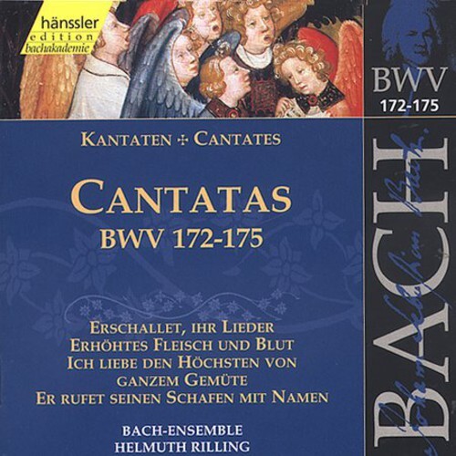 CD диск Bach / Gachinger Kantorei / Rilling: Sacred Cantatas BWV 172-175
CD диск Bach / Gachinger Kantorei / Rilling: Sacred Cantatas BWV 172-175