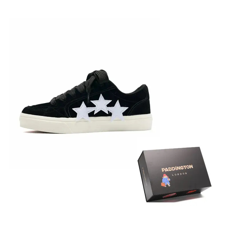 Paddington Bears Низкие скейтерские кроссовки унисекс с черными шнурками, цвет Black Shoelace
Paddington Bears Низкие скейтерские кроссовки унисекс с черными шнурками, цвет Black Shoelace