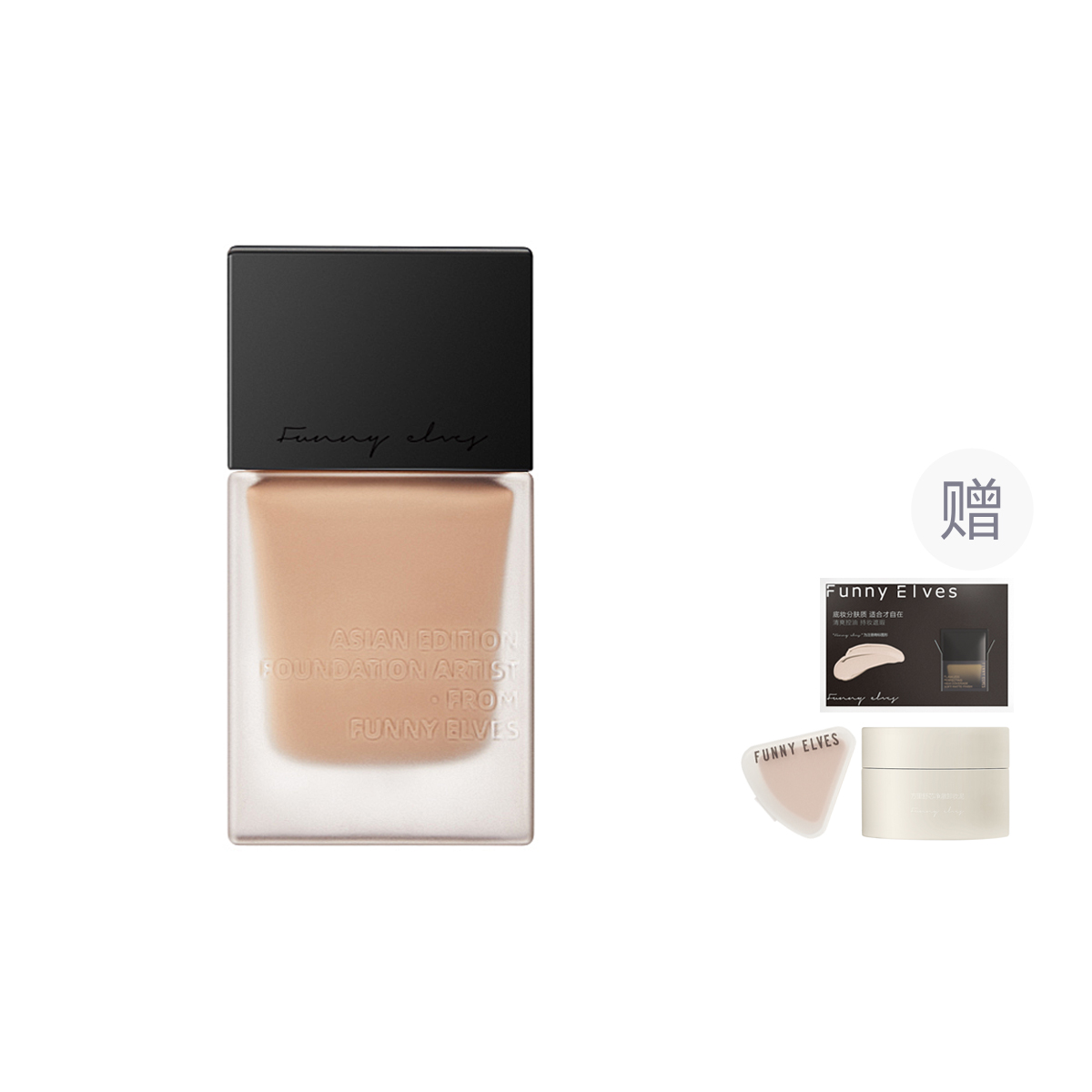 Жидкий тональный крем / Крем-основа для женщин FUNNY ELVES
Жидкий тональный крем / Крем-основа для женщин FUNNY ELVES