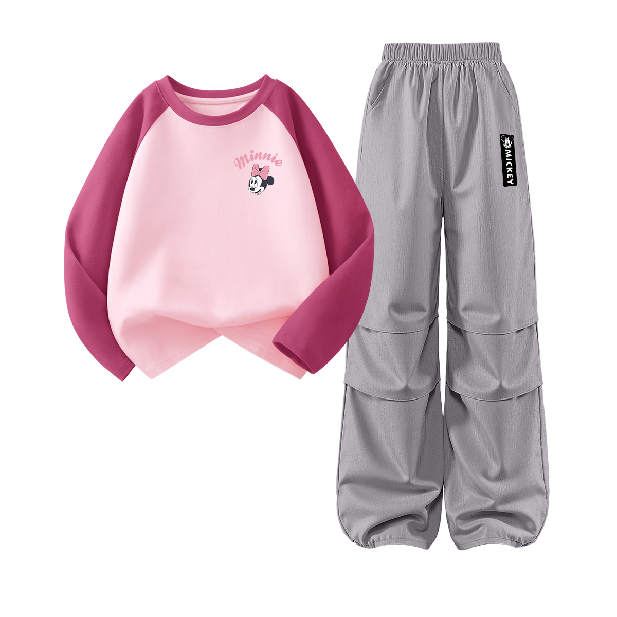 Детская повседневная спортивная одежда Disney, фуксия/серый
Детская повседневная спортивная одежда Disney, фуксия/серый