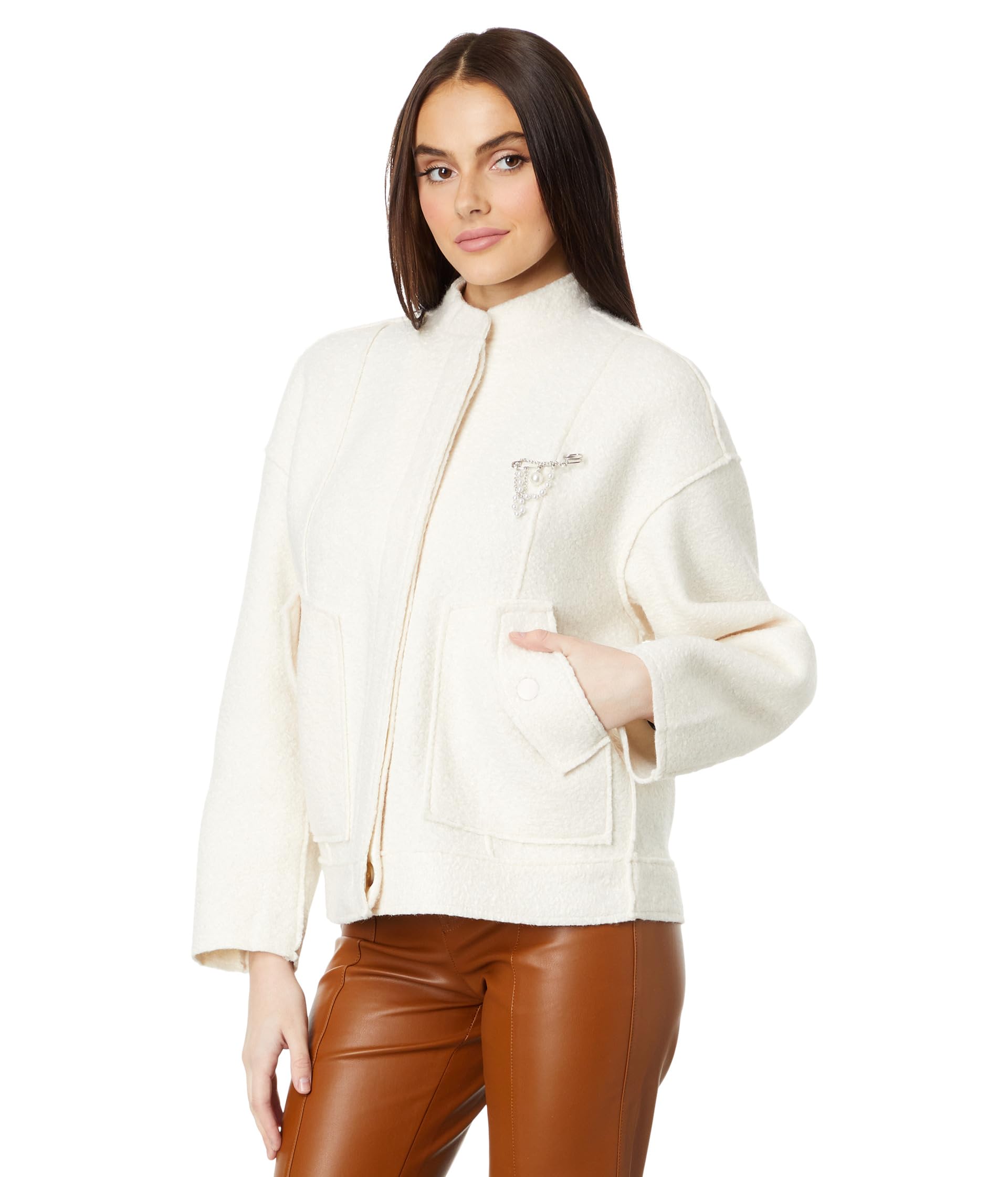 Бомбер Free People Willow Bomber, слоновая кость
Бомбер Free People Willow Bomber, слоновая кость