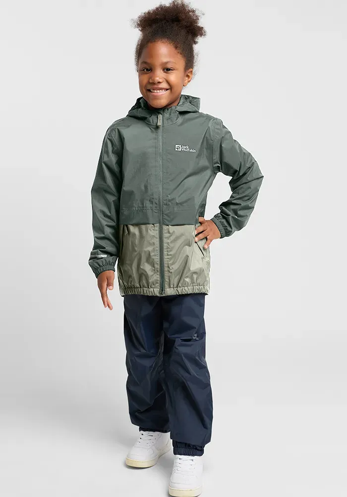 Дождевик Jack Wolfskin "RAINY DAYS 2L JKT K", с капюшоном, зеленый
Дождевик Jack Wolfskin "RAINY DAYS 2L JKT K", с капюшоном, зеленый