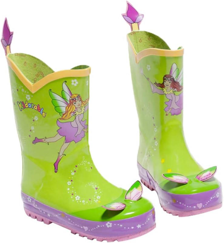 Детские резиновые сапоги Kidorable Green Fairy из натурального каучука с забавным цветочным язычком для надевания
Детские резиновые сапоги Kidorable Green Fairy из натурального каучука с забавным цветочным язычком для надевания