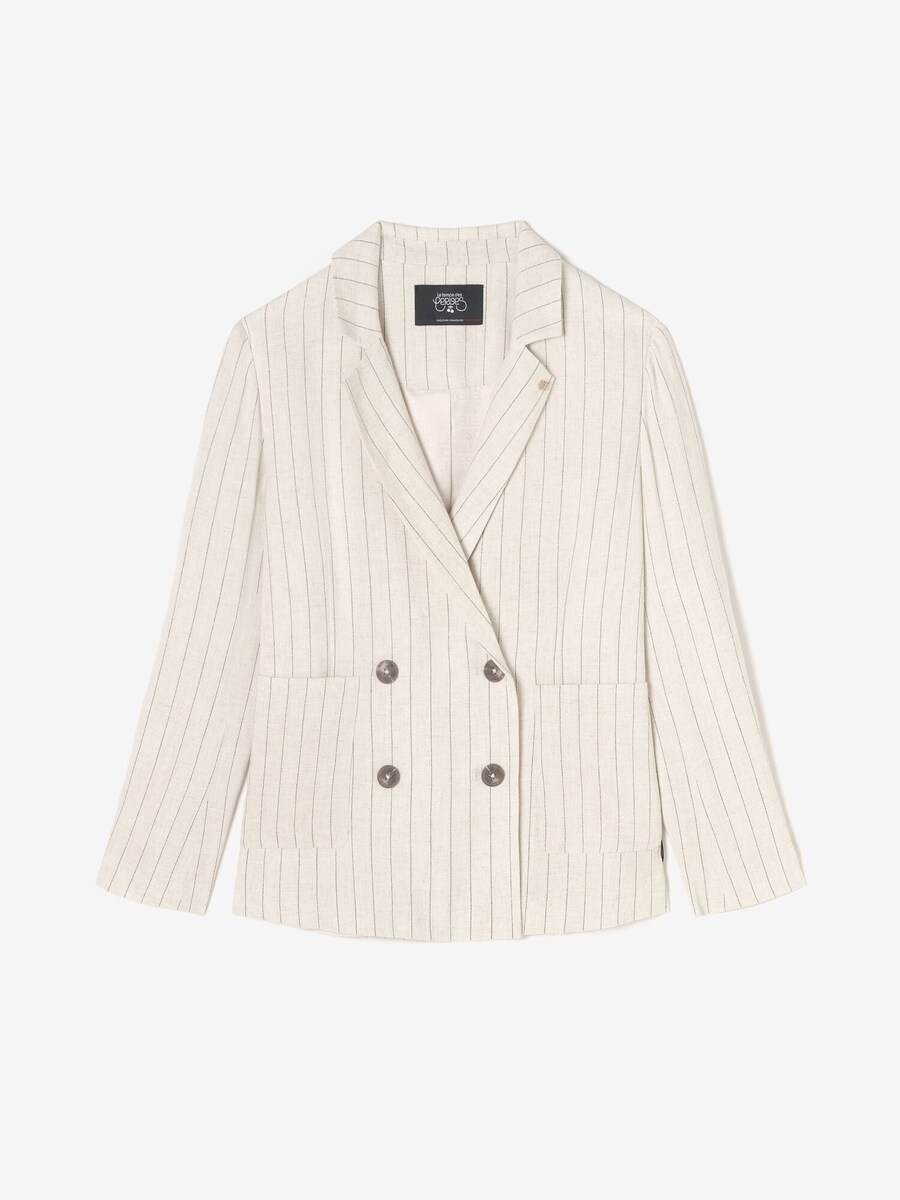 Блейзер Le Temps Des Cerises Merida, светло-бежевый
Блейзер Le Temps Des Cerises Merida, светло-бежевый