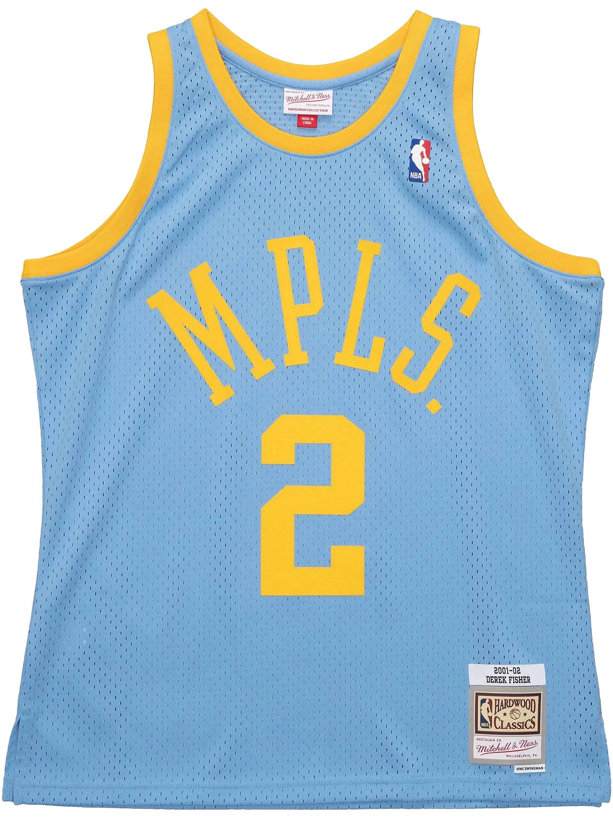 Топ NBA Swingman Lakers 2001 Derek Fisher Mitchell & Ness, синий
Топ NBA Swingman Lakers 2001 Derek Fisher Mitchell & Ness, синий