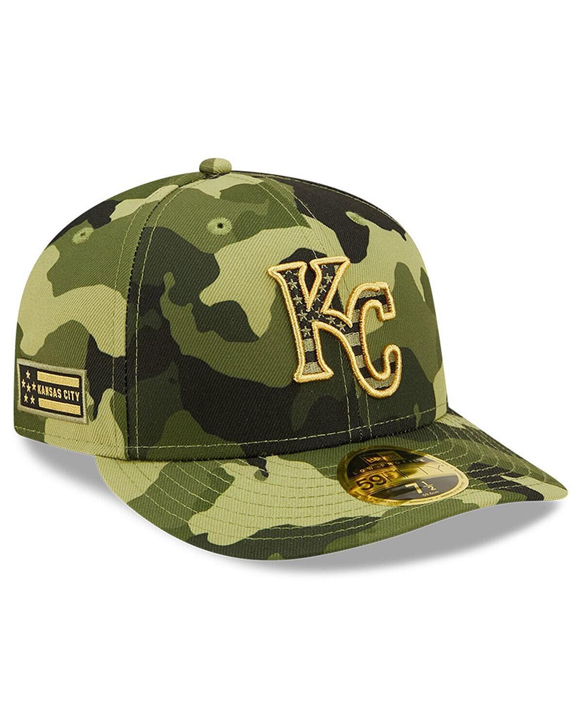 Мужская камуфляжная шляпа с низким профилем Kansas City Royals 2022, посвященная Дню вооруженных сил, низкопрофильная кепка 59FIFTY New Era
Мужская камуфляжная шляпа с низким профилем Kansas City Royals 2022, посвященная Дню вооруженных сил, низкопрофильная кепка 59FIFTY New Era