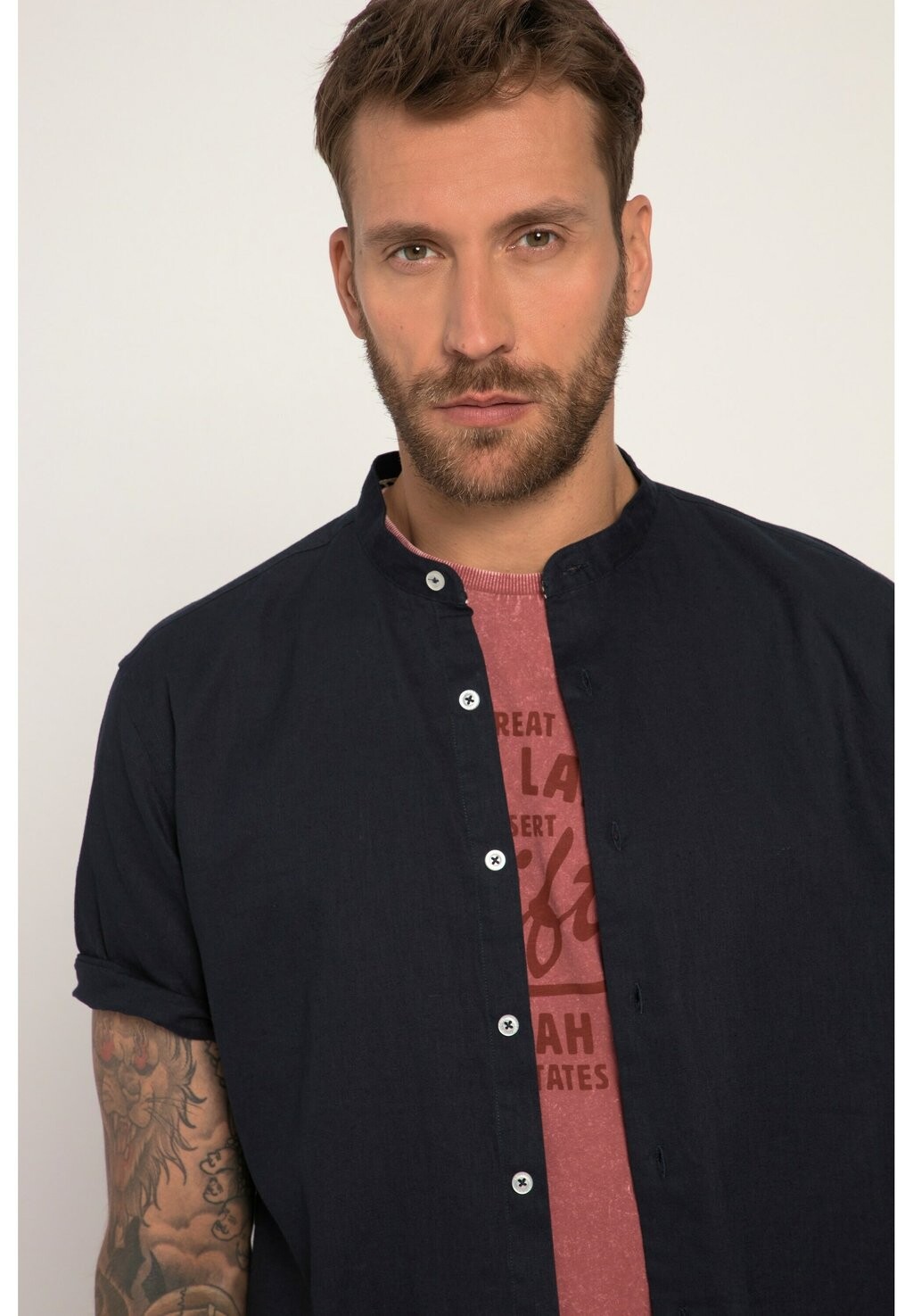 Рубашка JP1880, темно-синяя
Рубашка JP1880, темно-синяя