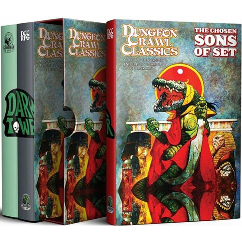Настольная игра Dungeon Crawl Classics: Dark Tower (3 -Volume Slipcased Set)
Настольная игра Dungeon Crawl Classics: Dark Tower (3 -Volume Slipcased Set)