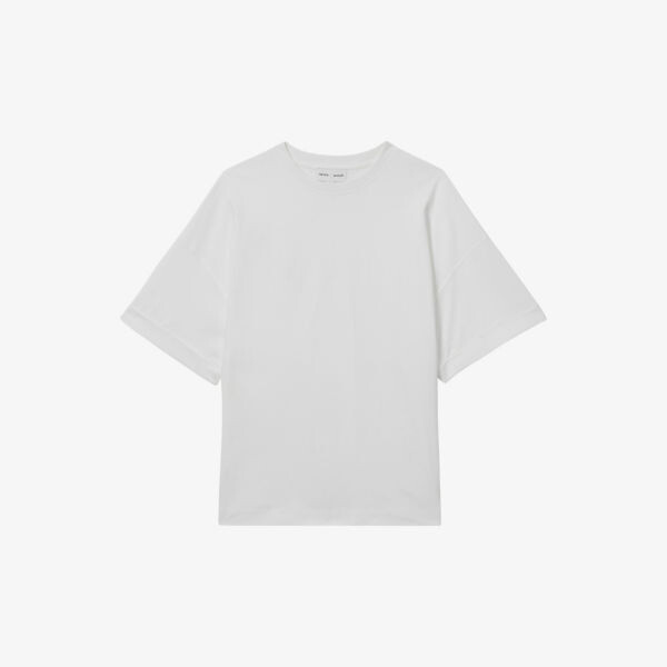Футболка свободного покроя из хлопкового джерси Reiss x 100 ciels spencer с круглым вырезом Reiss, белый
Футболка свободного покроя из хлопкового джерси Reiss x 100 ciels spencer с круглым вырезом Reiss, белый