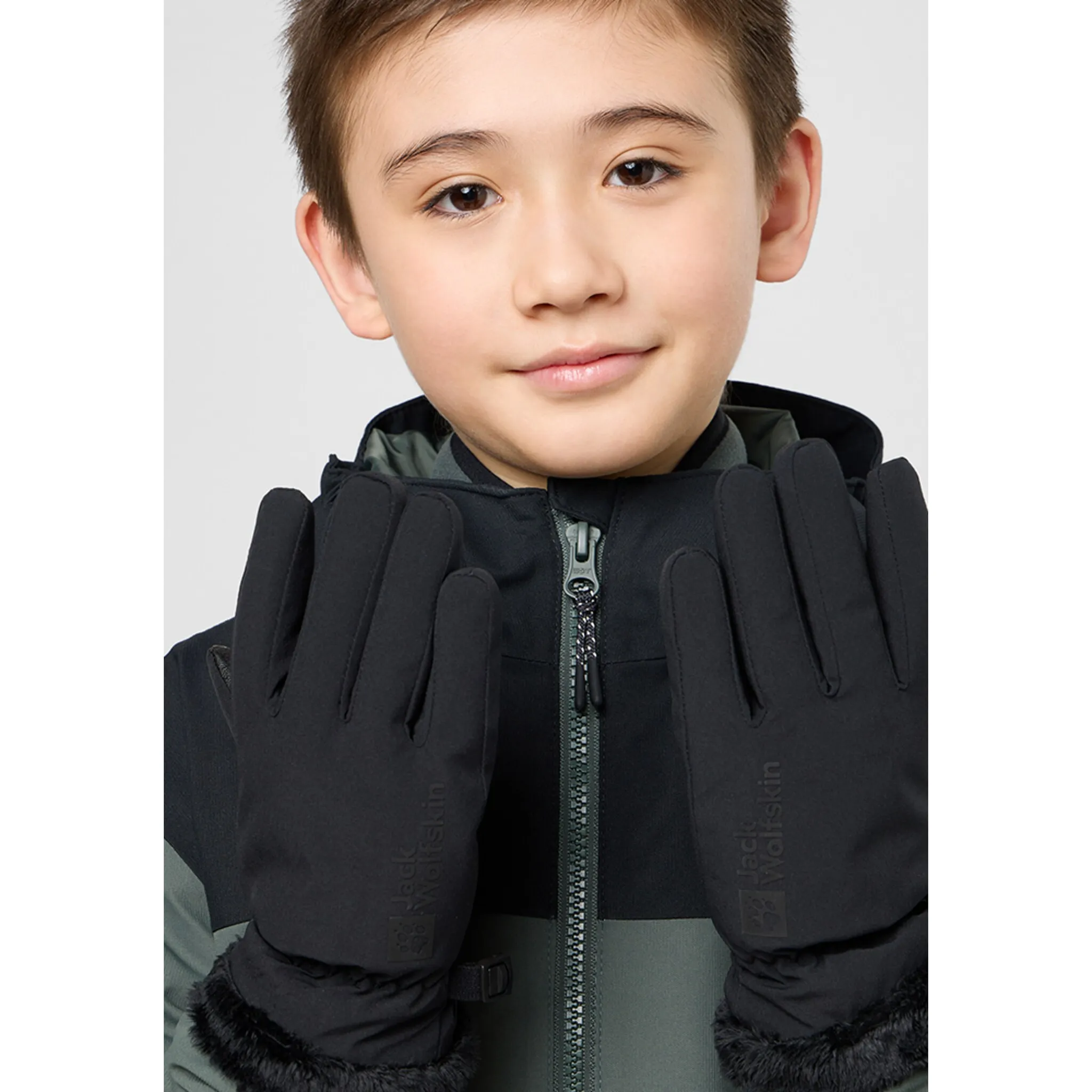 Флисовые перчатки Jack Wolfskin «HIGHLOFT GLOVE K», черный 
Флисовые перчатки Jack Wolfskin «HIGHLOFT GLOVE K», черный