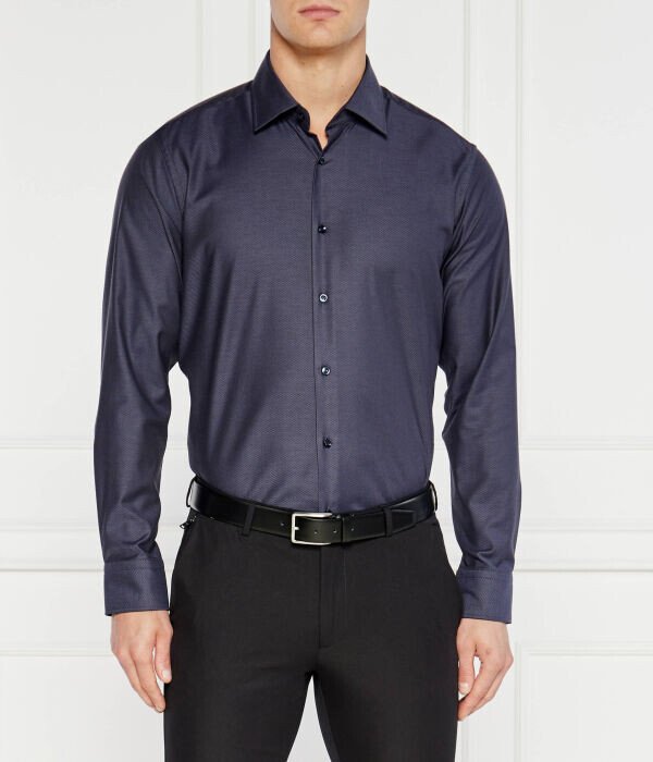 Рубашка мужская Boss с отливом, синий
Рубашка мужская Boss с отливом, синий