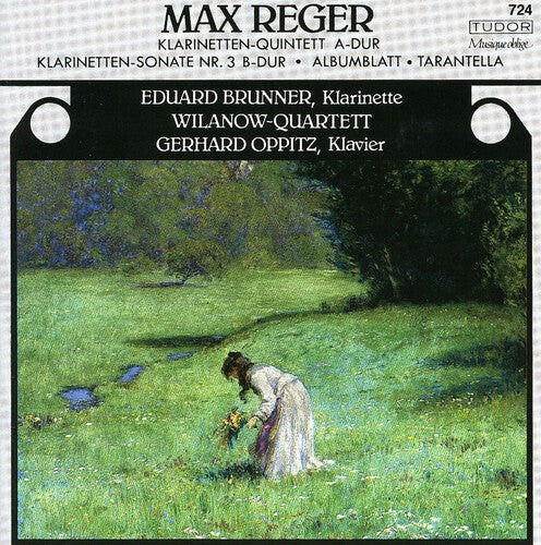 CD диск Reger / Brunner / Oppitz / Willanow-Quartett: Clarinet Quintet A-Dur / Clarinet Sonata N 3 B-Dur
CD диск Reger / Brunner / Oppitz / Willanow-Quartett: Clarinet Quintet A-Dur / Clarinet Sonata N 3 B-Dur