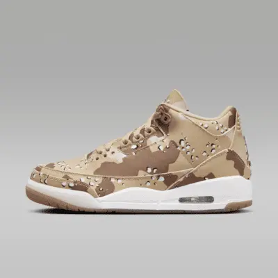 Кроссовки Jordan Air 3 Retro Tex "Desert Camo", цвет Dark Driftwood/Hemp/Velvet Brown/Sail
Кроссовки Jordan Air 3 Retro Tex "Desert Camo", цвет Dark Driftwood/Hemp/Velvet Brown/Sail