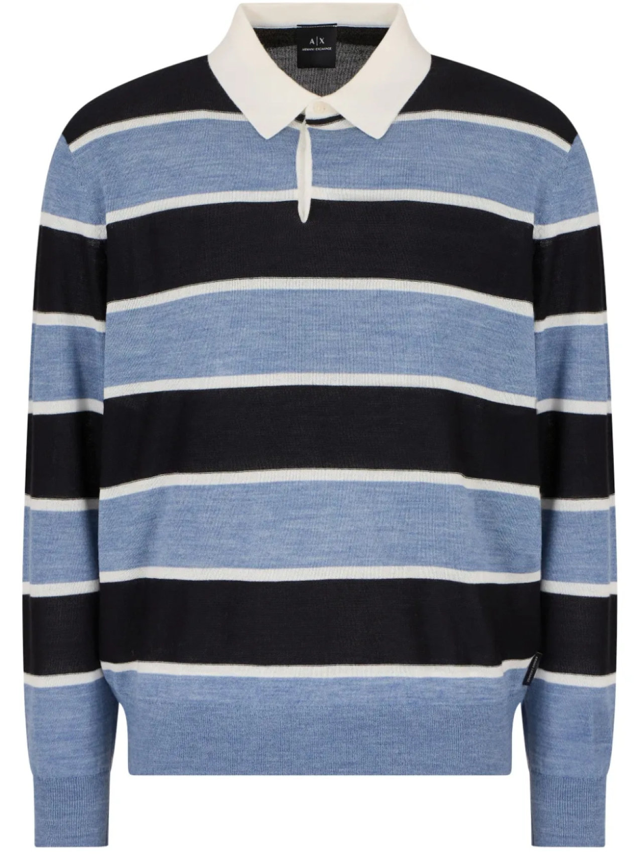 Armani Exchange рубашка поло в полоску, синий
Armani Exchange рубашка поло в полоску, синий